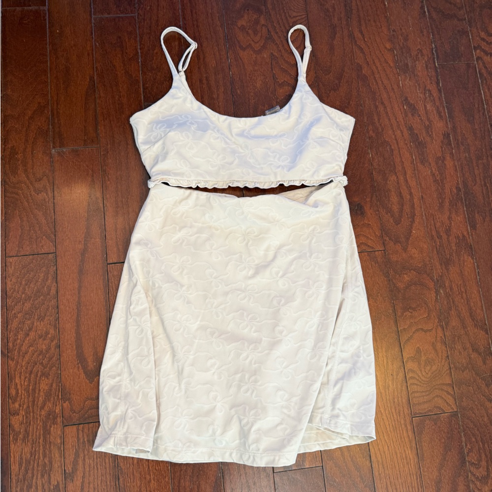 LoveShackFancy White Camisole Dress